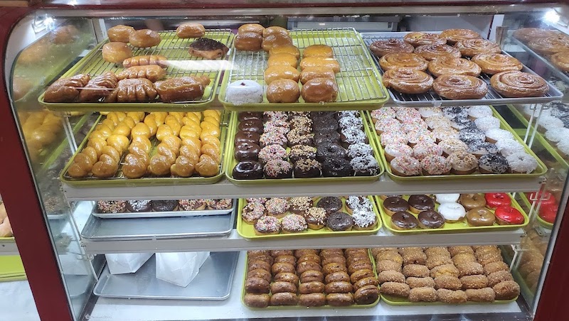 Inside Friendly Donut House in Henderson, NV